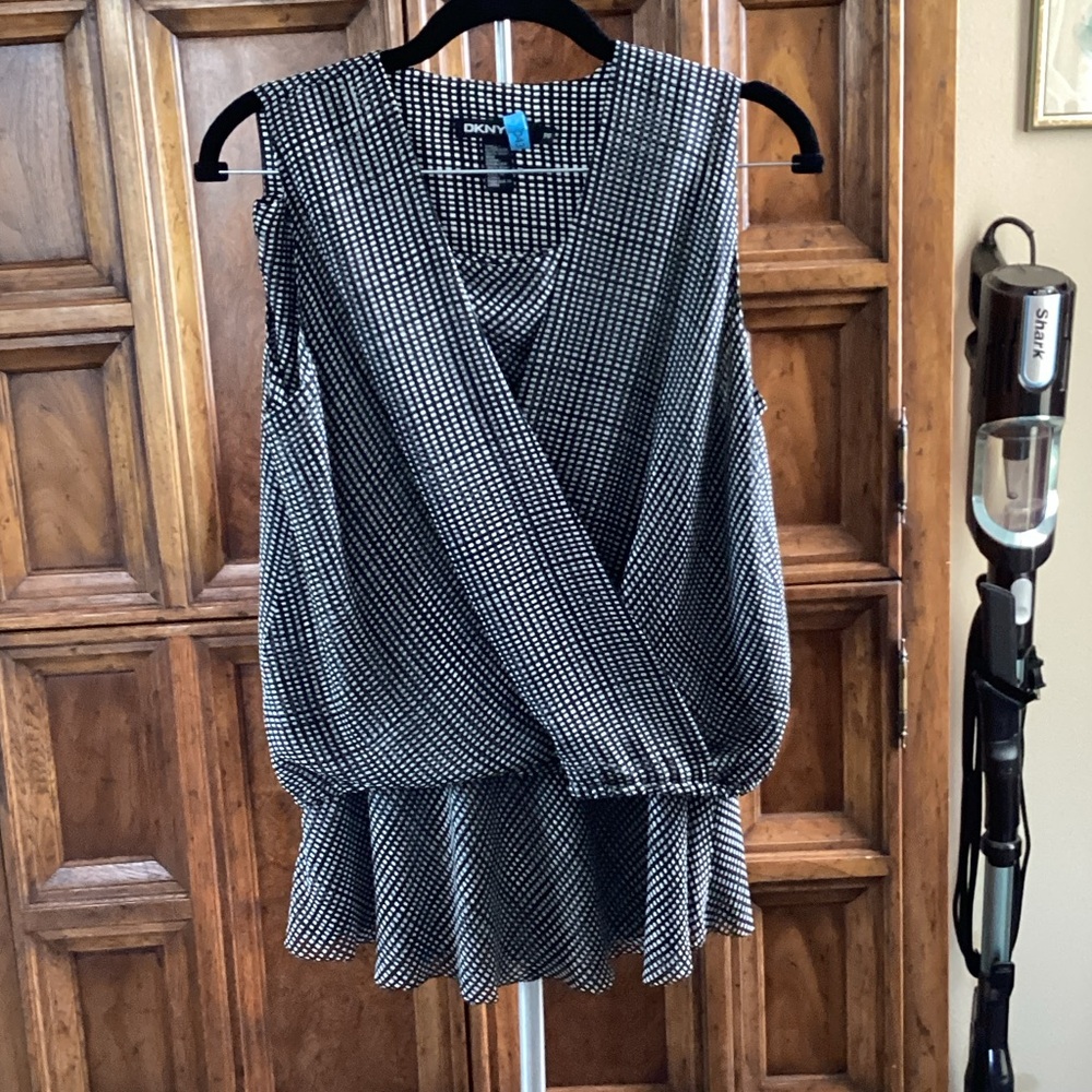 Vintage DKNY Black and White Chic set.